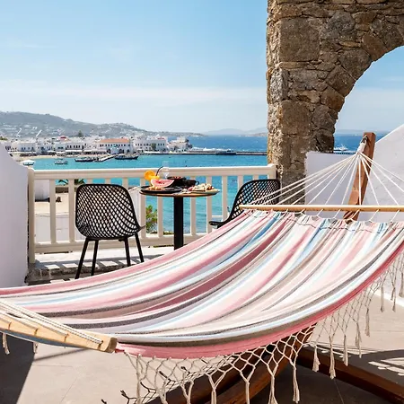 Yalos Hotel Sunset View Mykonos Town Private Rooms-2