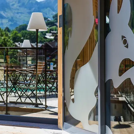 Hotel-Chalet Les Ecureuils Restaurant, Piscine, Jardin, Garage-3