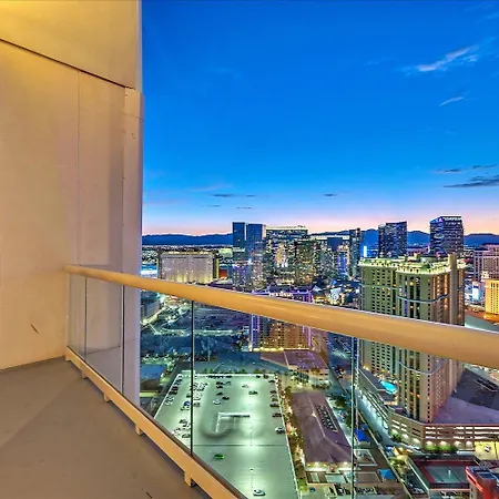 Signature Mgm Top 38Th Floor Penthouse, Best Deluxe Balony Strip View Suite, No Resort Fee, Free Valet, Shortest Walk 2 Mgm-3