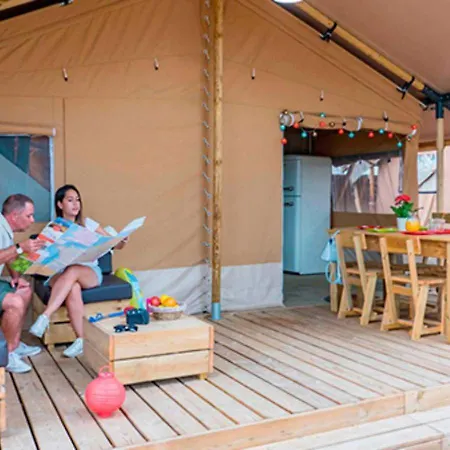 Eurocamp Tents At Campsite Val Saline-3