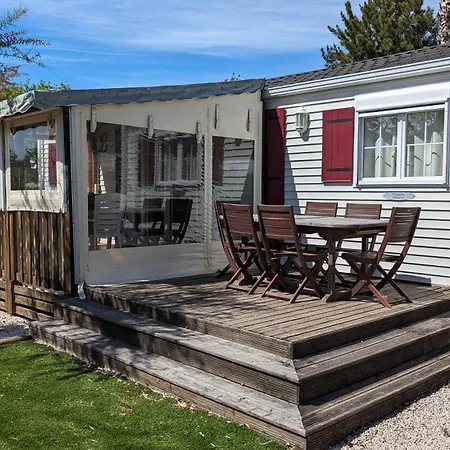 Mobil Home à 200m de la mer au Camping des Pins Maritimes-2