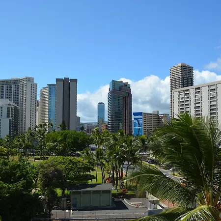 Luana Waikiki Hotel Unit - Free Parking No Other Fees Beyond Booking Sleeps Up To 4-2