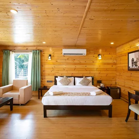 Stone Wood Riverfront Resort, Siolim-3