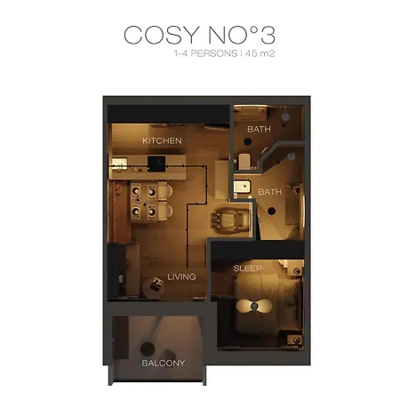 The Black Eagle Luxury Appartements-3