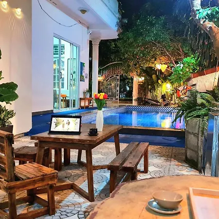 Minh Trang Villa Hoi An -Bbq Garden-2