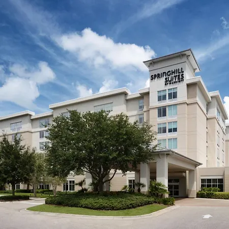 Springhill Suites By Marriott Orlando At Flamingo Crossings Town Center-Western Entrance-3