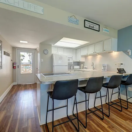 On The Beach Beachfront Condo Direct View & Access To Beach Heated Pool Island House Condominiums Unit 113-3