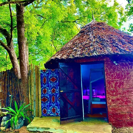 African Hut Tiny Cottage-2