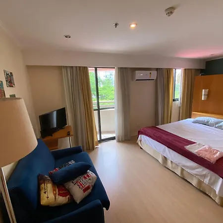 Apart-Hotel em Hotel 4 Estrelas - Slaviero Ibirapuera-3