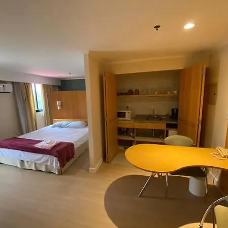 Apart-Hotel em Hotel 4 Estrelas - Slaviero Ibirapuera-2
