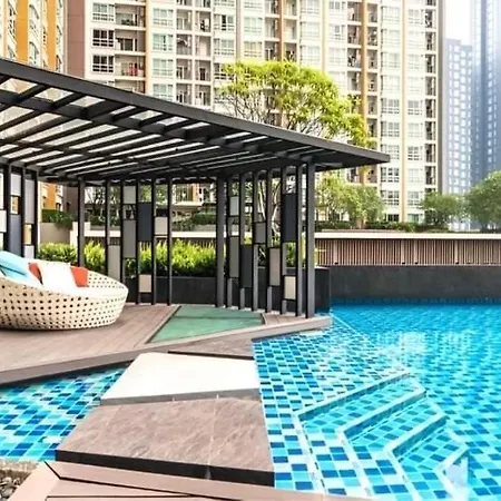 Condo In Bangkok With Swimming Pool Near Malls And Train-3