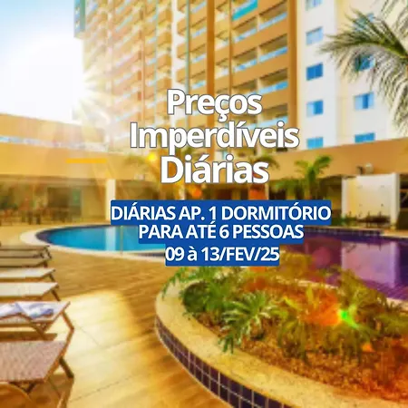 Olímpia - Apartamento 1 quarto - Enjoy - Olimpia Park Resort - Ao lado do Park-3