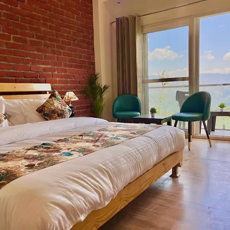 Hotel Pinerock & Cafe, Mussoorie - Mountain View Luxury Rooms With Open Rooftop Cafe-3