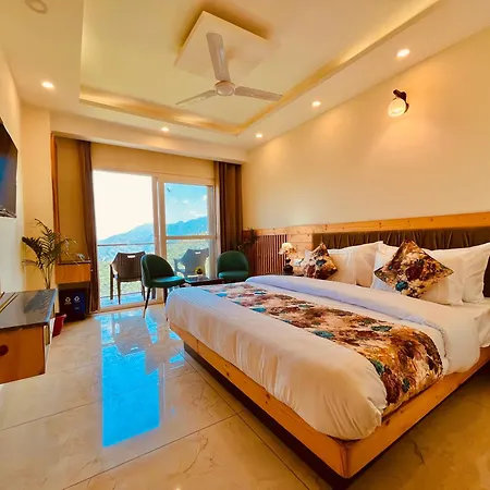Hotel Pinerock & Cafe, Mussoorie - Mountain View Luxury Rooms With Open Rooftop Cafe-2