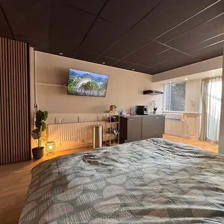 Stylisch Apartments Schanskerhof All With Private Kitchens - Tv All Country - Indoor Sauna - Next To Thermen Bad Nieuweschans-2