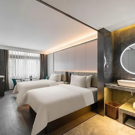 Pujing Weiting Hotel Shanghai People'S Square Xinzha Road Subway Station Branch-2