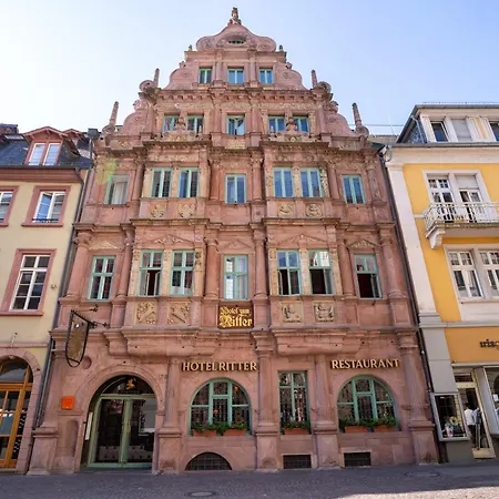 Hotel Zum Ritter St Georg - Oldest Residential Building In Heidelberg Since 1592-3