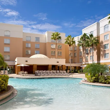 Courtyard, Lake Buena Vista, Orlando Marriott Village Complimentary Shuttle To Disney-2