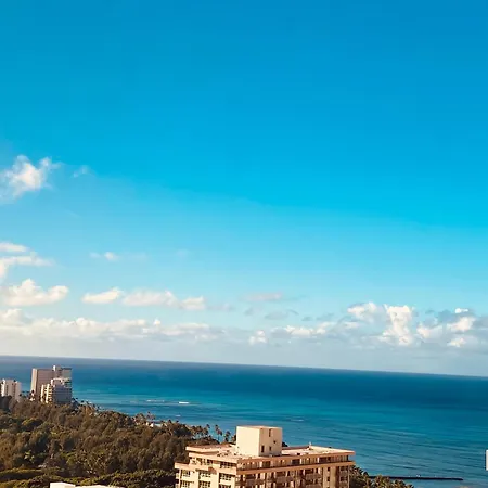 Newly Renovated Luxury, Modern Style Waikiki Sunset Hotel Ocean View Freeparking-2