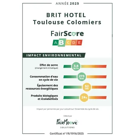 Brit Hotel Toulouse Colomiers - L'Esplanade-2