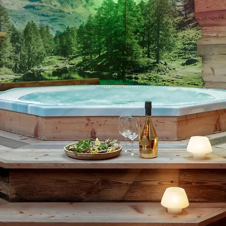 Chalet Matterhorn Francois - Central Alpine Chalet With Private Spa & Breakfast-3