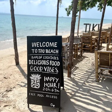 Tiki Beach Koh Phangan Beach Restaurant Bar And Coworking (Adults Only)-3