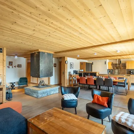 Chalet Virolet Jacuzzi Hammam Cheminée 15 personnes max-2