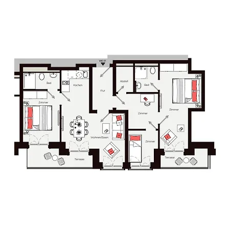 Gezeiten Suites Büsum-3