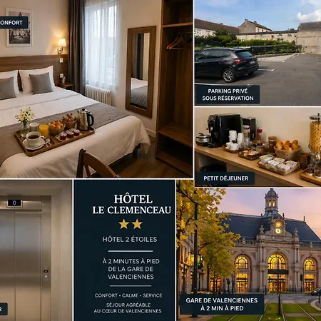 Hotel Le Clemenceau Centre Ville -Sncf-3