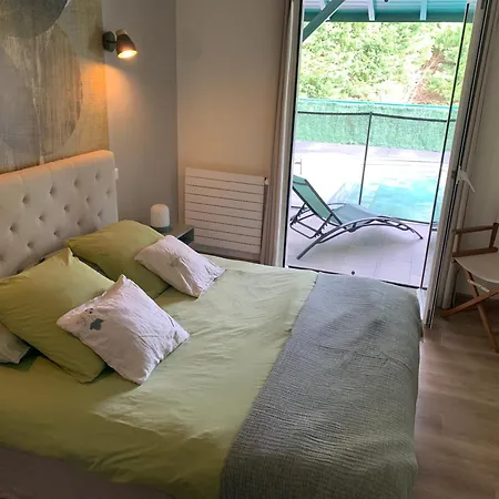 Villa Ongizatea au calme avec piscine et vue montagne-3