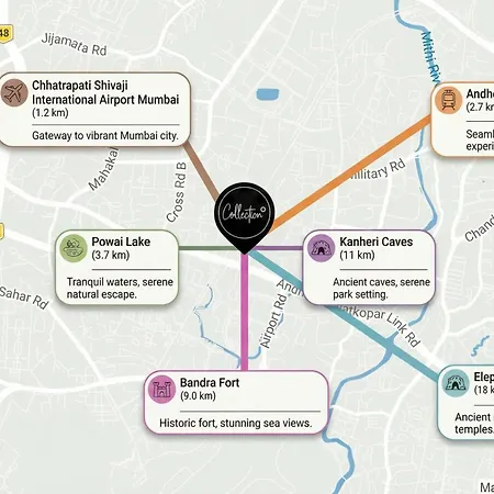 Collection O Airport Metro Andheri East-3
