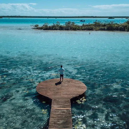 Hotel Casabakal - A Pie De Laguna - Bacalar-3