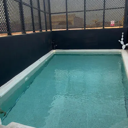 Riad Basidi piscine chauffée sur le toit de la médina-2