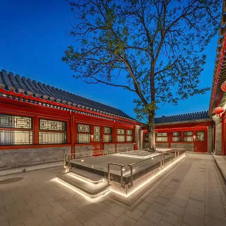 Jingshan Garden Courtyard Hotel Beijing Forbidden City Newly Renovated Tianmen Wangfujing Gardenhutong Bejjingcourtyard-2