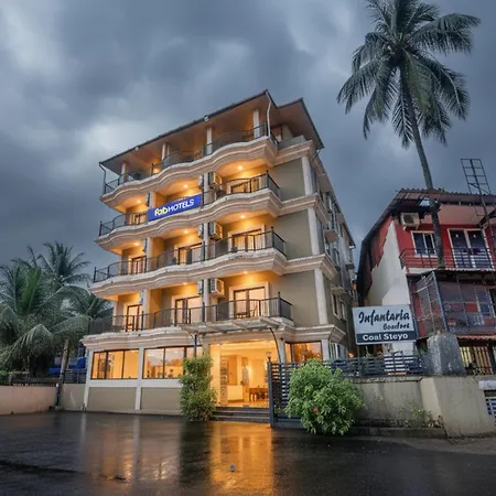 Fabhotel Prime Infantaria Comfort With Pool, Calangute Beach - 500M From Calangute Beach-3