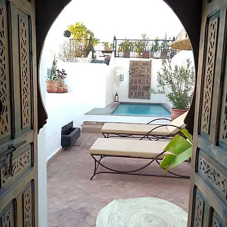 Riad Bab Aylen - Piscine Roof Top Chauffee-3