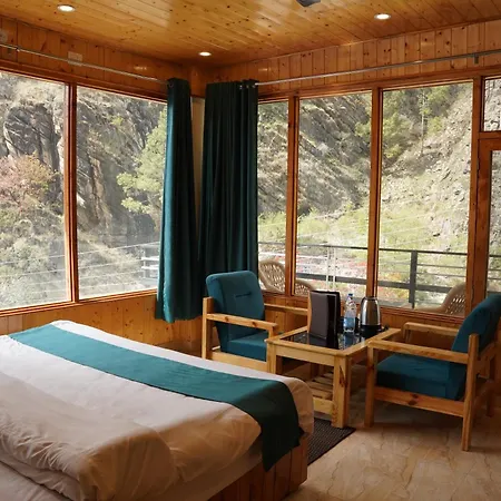 Hotel Mid Orchard Kasol -River Side-3