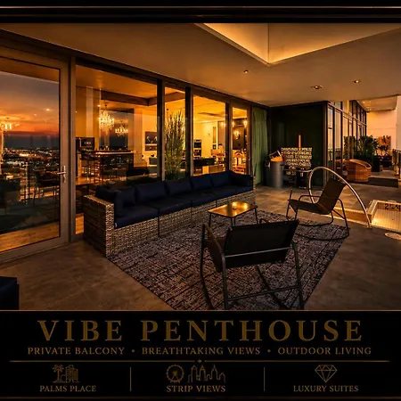 Luxury 4000 Sqft Penthouse At Palms Place 56 Floor-3