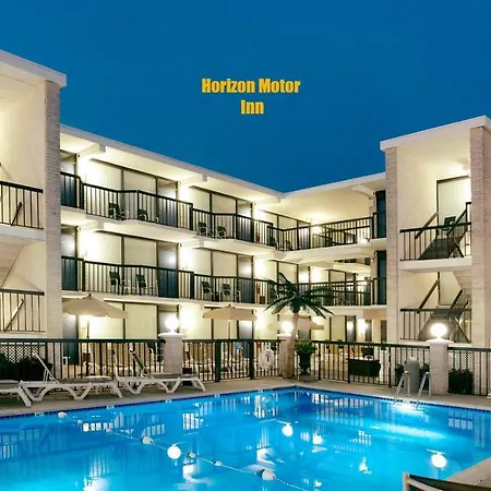 Horizon Motor Inn-Beach Block & Close To Morey'S Piers-2