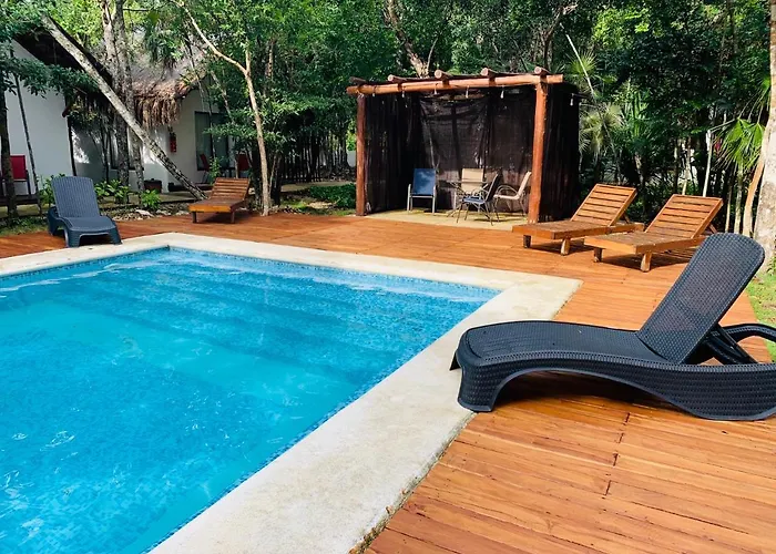 Collection O Ecovergel Hotel Boutique Spa In Tulum Chemuyil