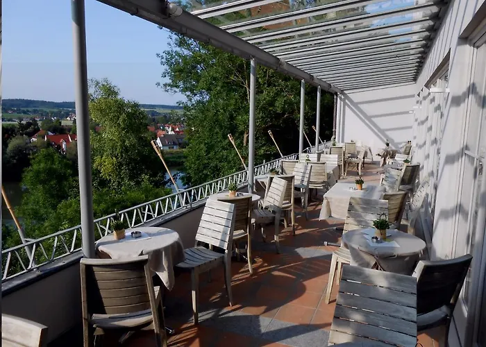 aussicht bio hotel restaurant cafe Neuburg an Der Donau