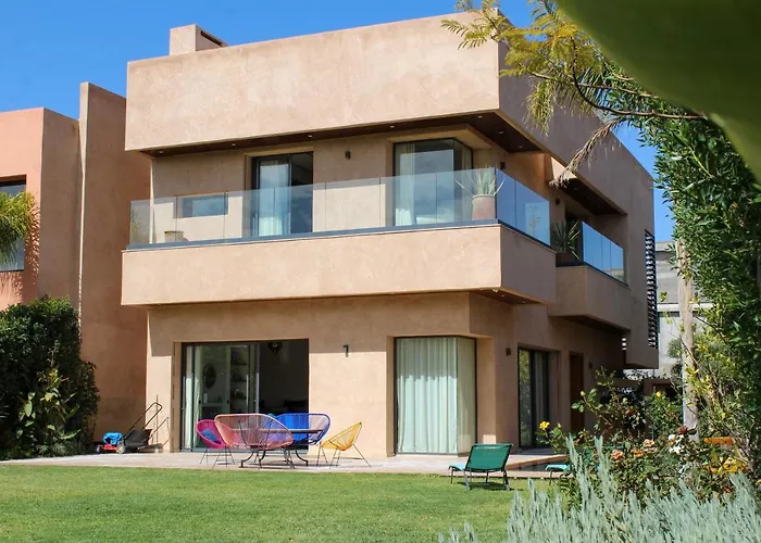 Somptueuse Villa Piscine Chauffee Et Jacuzzi Argan Golf- Fibre Optique - Netflix - Gouverante Marrakesh
