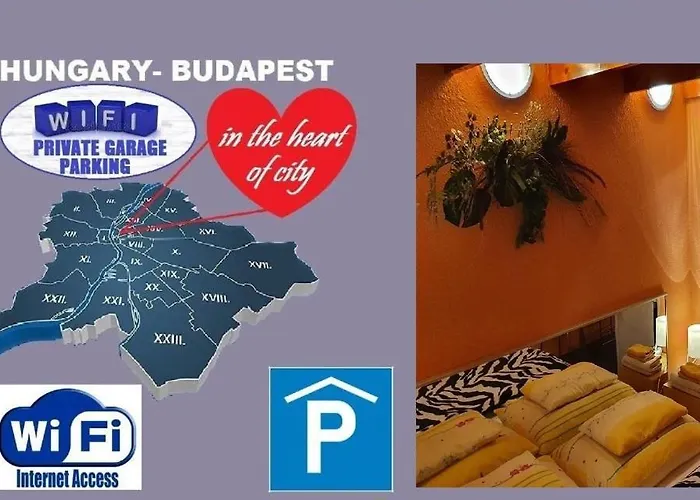 "Hotel 30" Rooms In The Centrum -Free Garage Parking Budapest