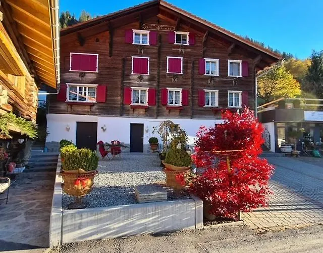 Chesa Prema Bed & Breakfast - Restaurant Disentis