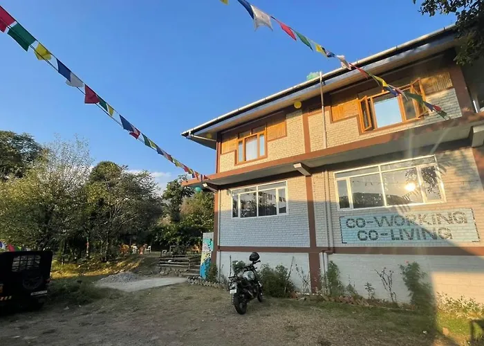 Barefoot Bir Coliving Coworking Cafe Hotel