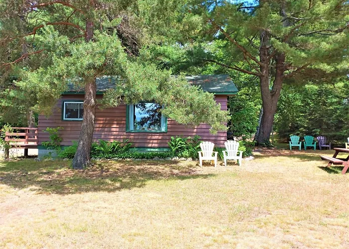 Logging Chain Lodge Cottage Resort Dwight