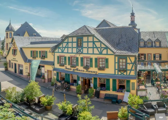 Weinhotel Des Riesling Zum Gruenen Kranz Rüdesheim am Rhein