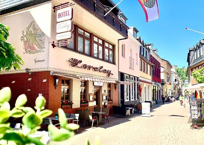 Hotel Zur Loreley Garni Mit Grossem Fahrradraum Sankt Goar