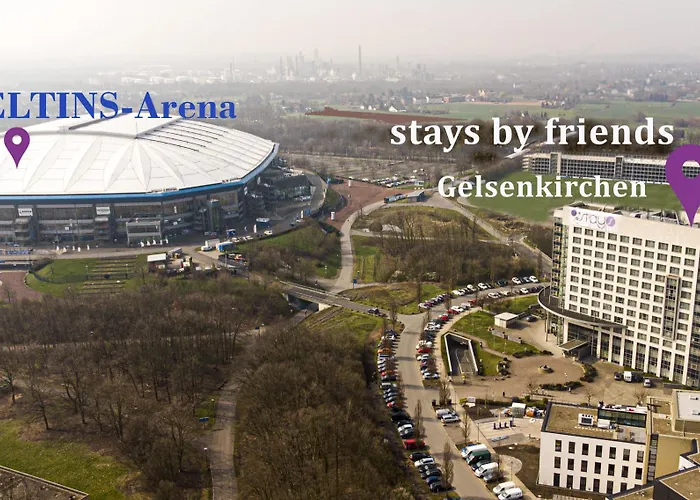 stays by friends Gelsenkirchen
