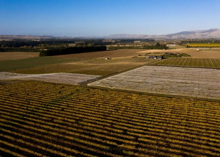 Romantic Vineyard Getaway On Wine Estate, With Wine Tasting, Hot Tub And Amazing Views Waipara